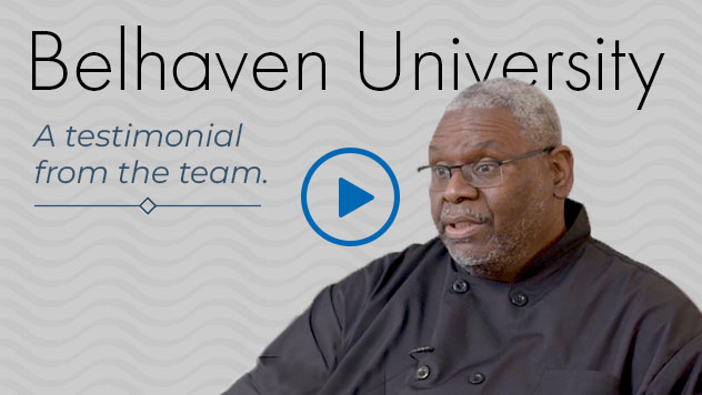 A testimonial from Belhaven University